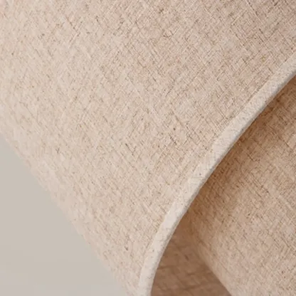 Modern 2 Tiers Fabric Drum Chandeliers for Living Room Image - 11