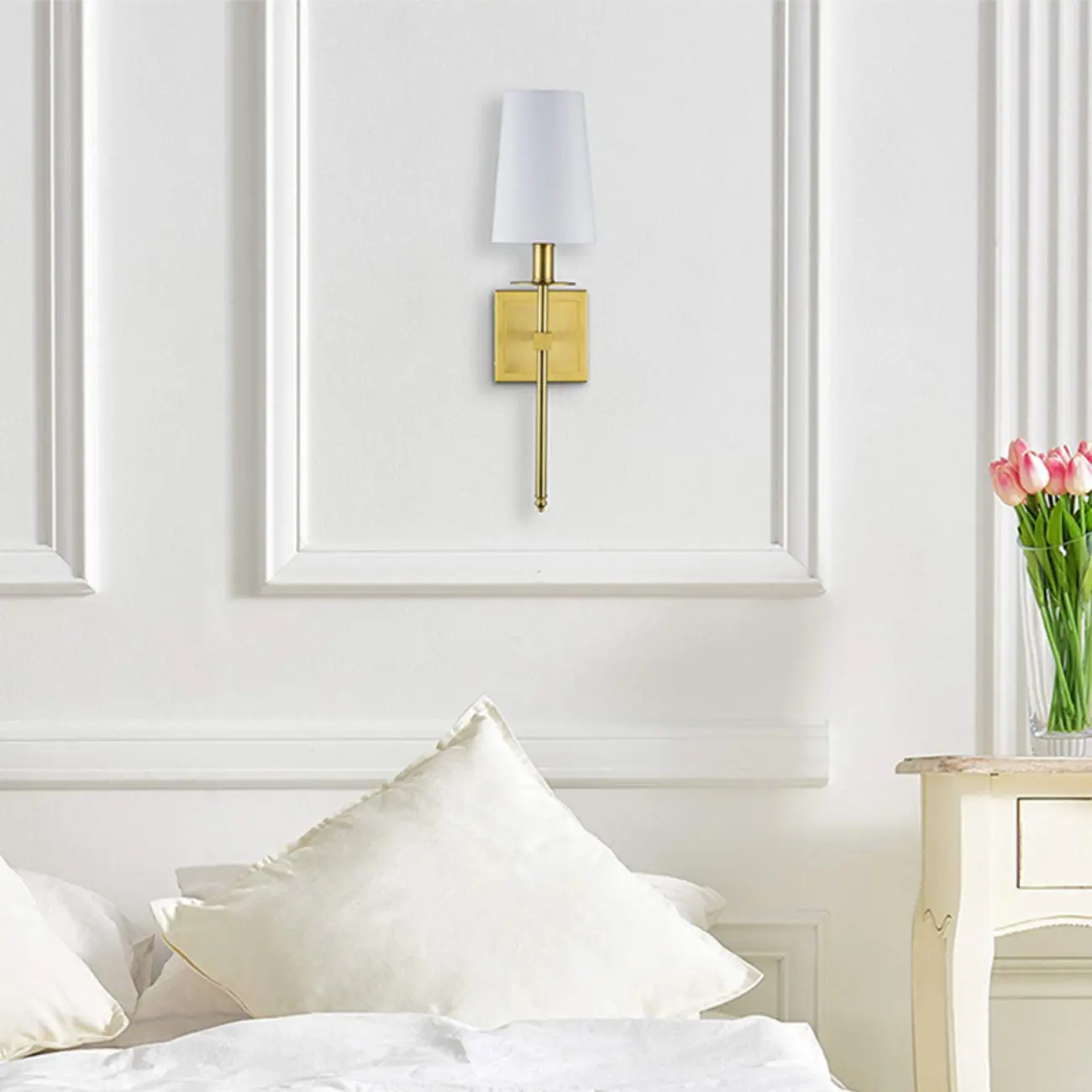 Cylinder Modern Bathroom Vanity Wall Lamps with Shade Image - 18 | homeyfad