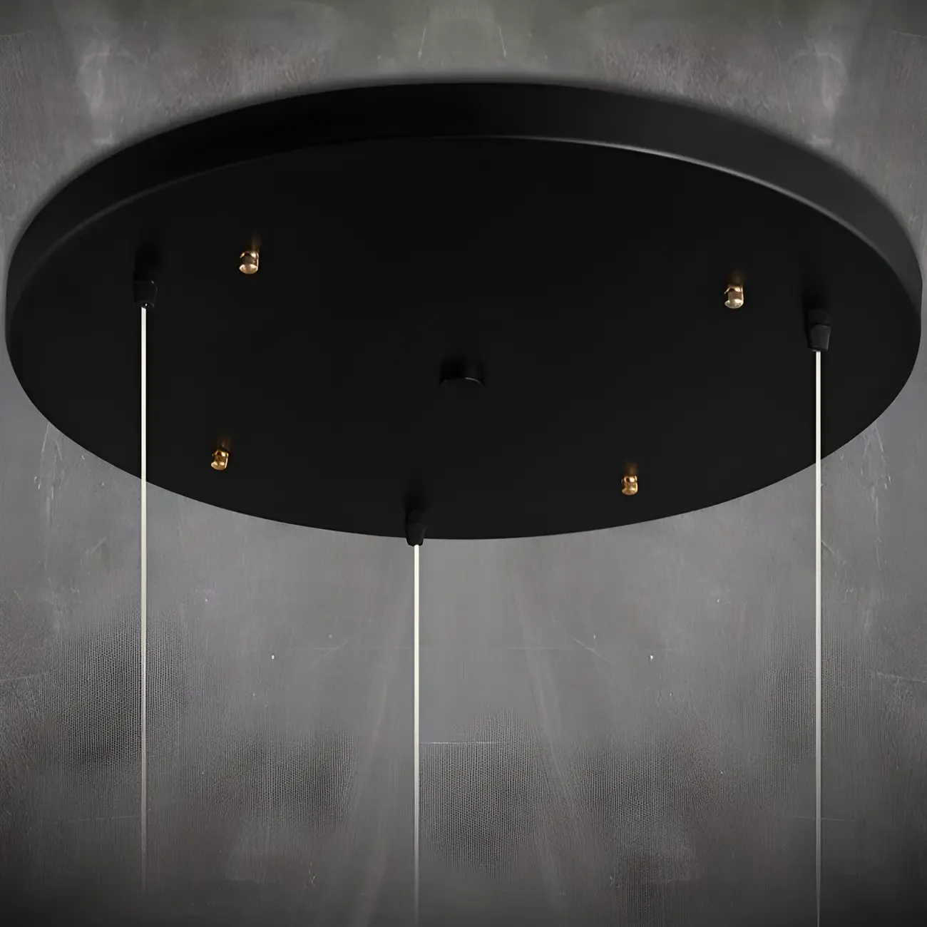 Modern Black Glass LED Cylinder Pendant Light for Dining Room Image - 17