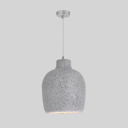 Nordic Black Half-Oval Gradient Pendant Lamp for Restaurant Image - 7