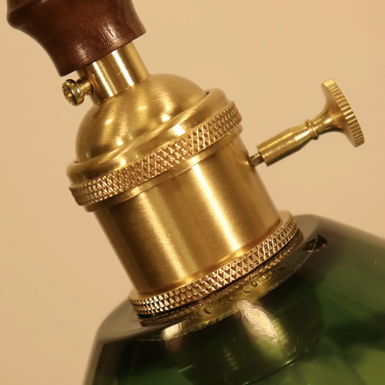 vintage green glass pleated led pendant light for bedroom Image - 13 | homeyfad