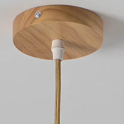 Japan Style Bamboo Lantern Pendant Lamp for Living Room Image - 14