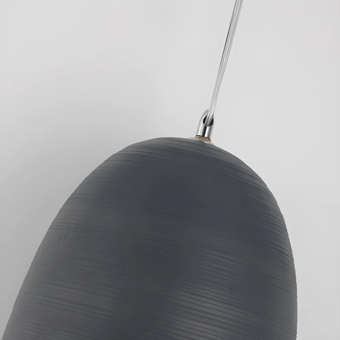 Nordic Black Half-Oval Gradient Pendant Lamp for Restaurant Image - 18 | homeyfad