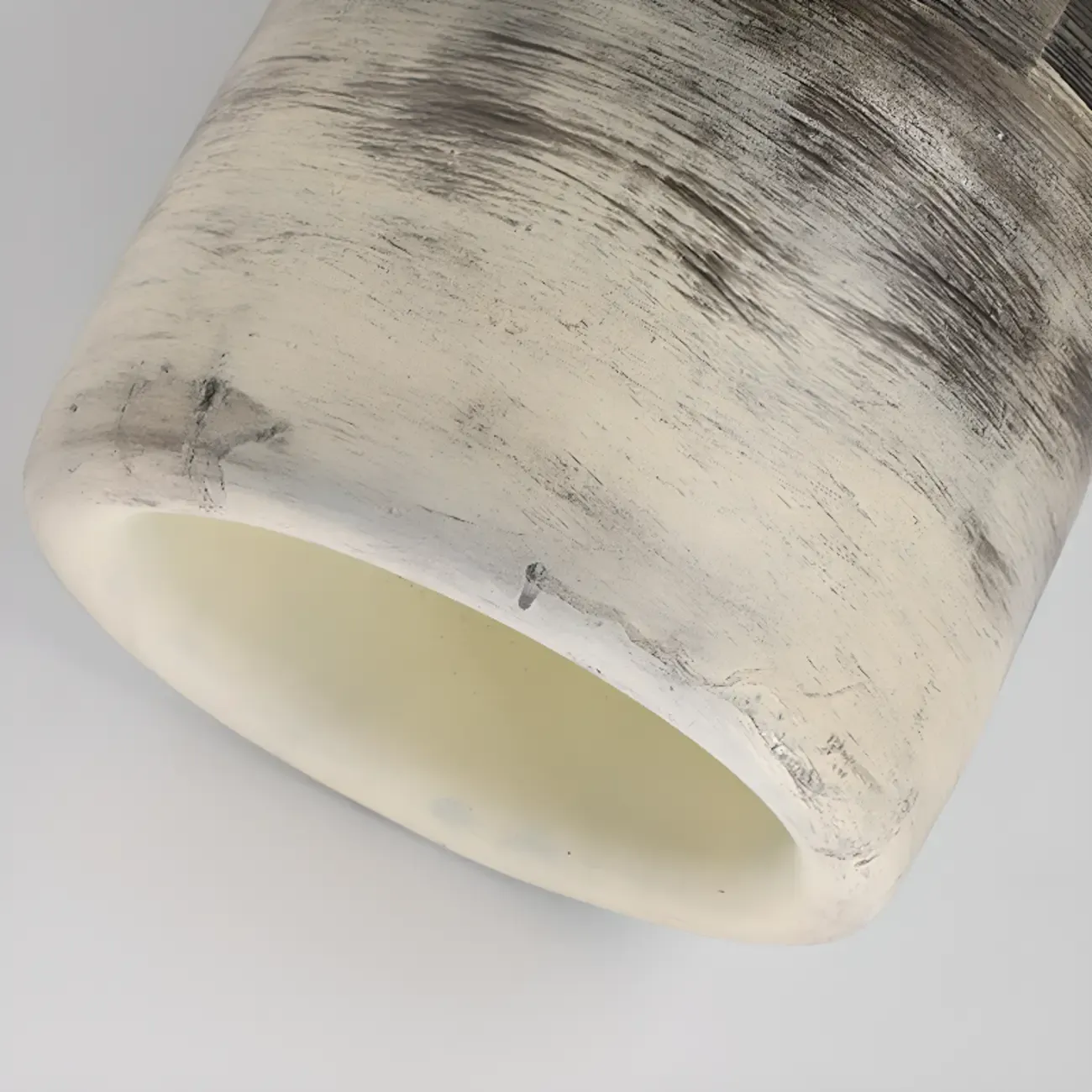 Nordic Black Half-Oval Gradient Pendant Lamp for Restaurant Image - 19