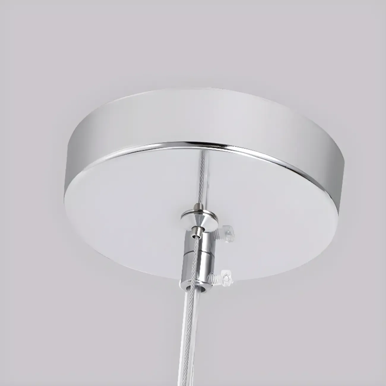 Nordic Black Half-Oval Gradient Pendant Lamp for Restaurant Image - 20