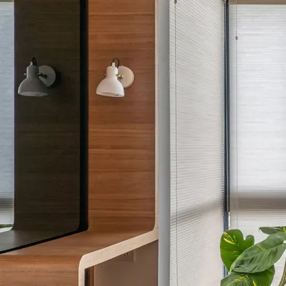 1-light Glass Dome Hemisphere Vanity Light for Bathroom Image - 4