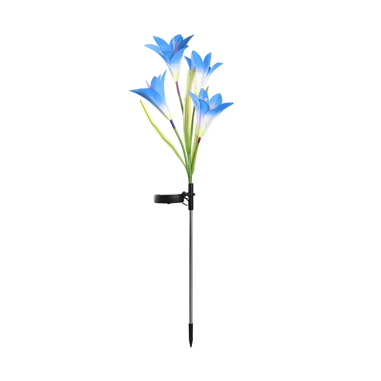 Artistic Floral Solar Decorative Landscape Lighting Image - 6