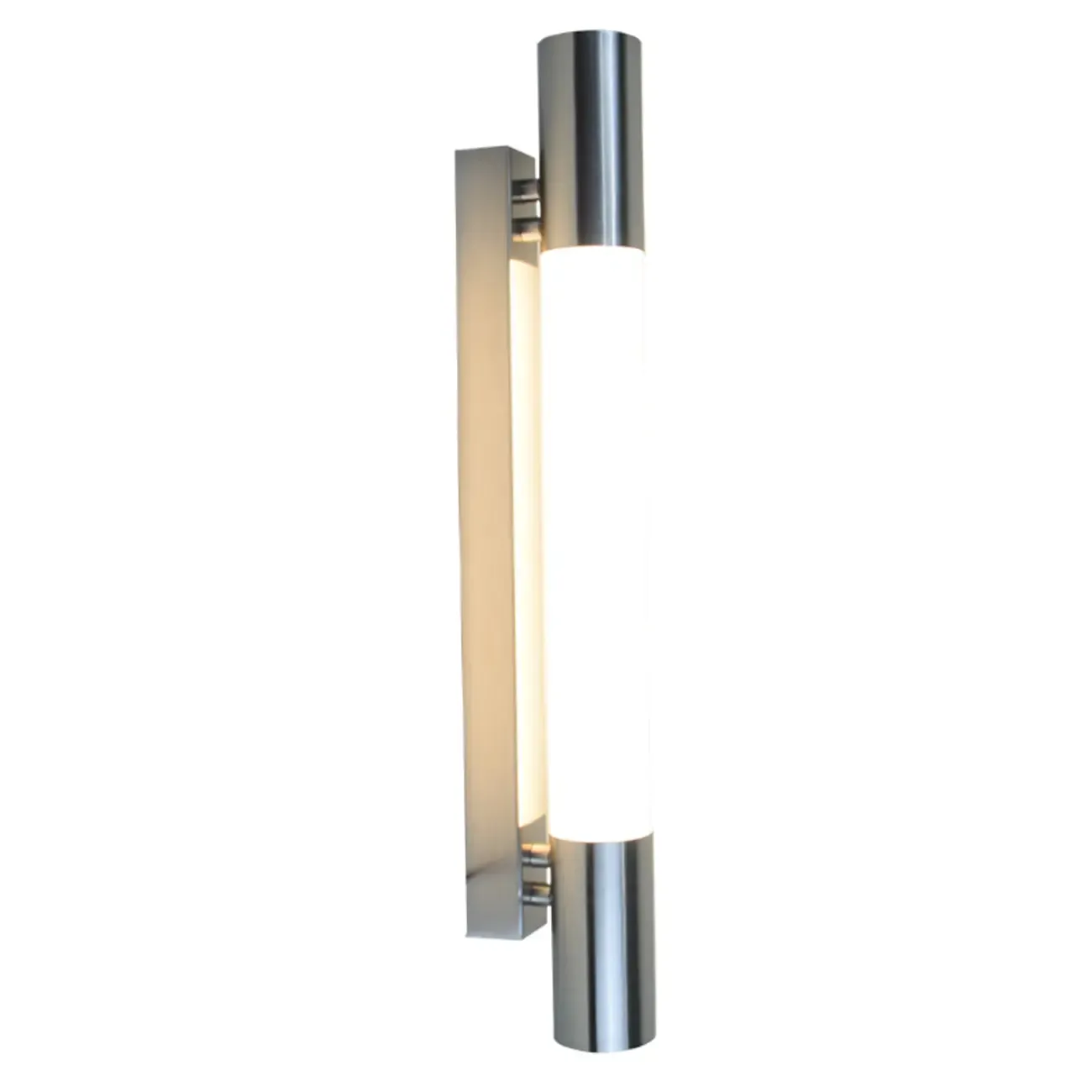 1-Light Minimalist Tube LED Vanity Light for Bathroom Image - 5