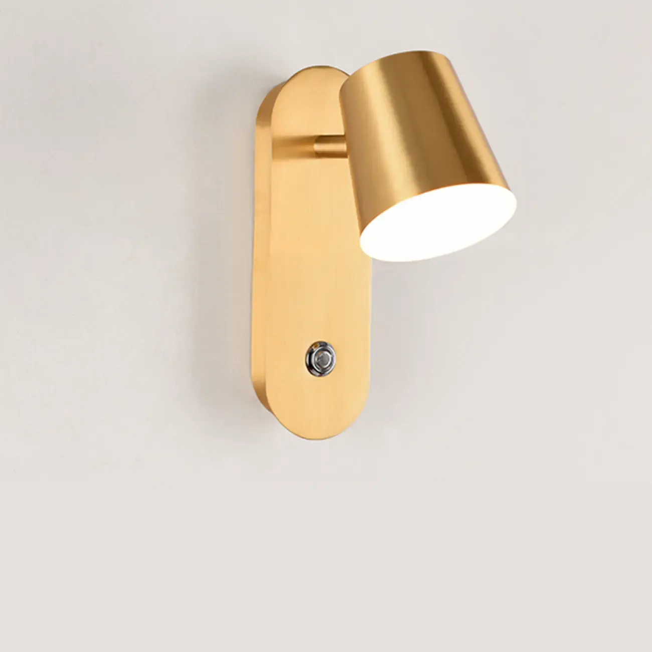 Bathroom Modern Vanity Light with Metal Lampshade | HomeyFad