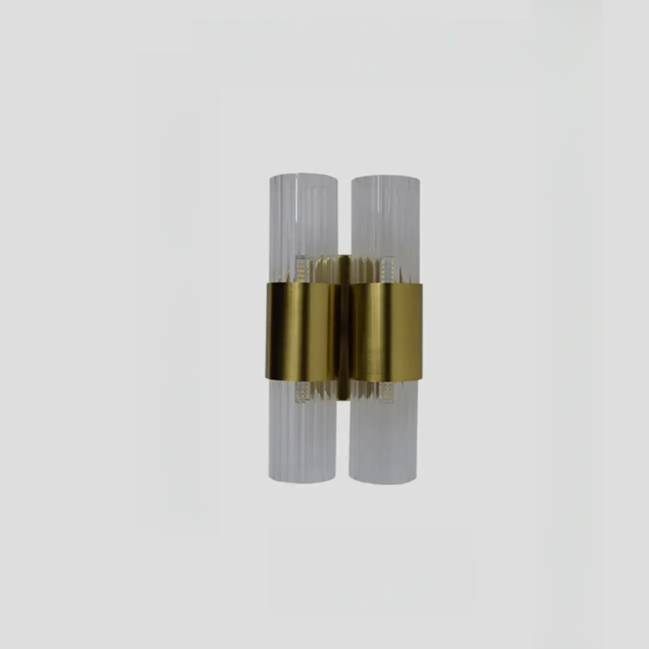 1-Light Minimalist Tube LED Vanity Light for Bathroom Image - 8