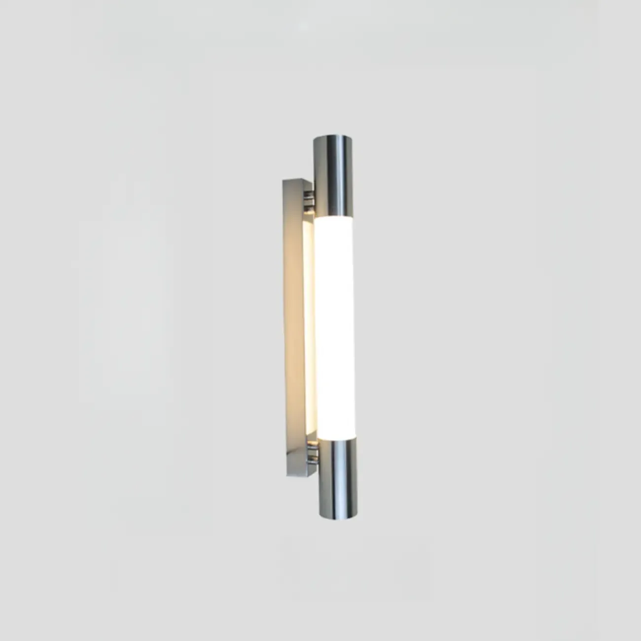 1-Light Minimalist Tube LED Vanity Light for Bathroom Image - 10