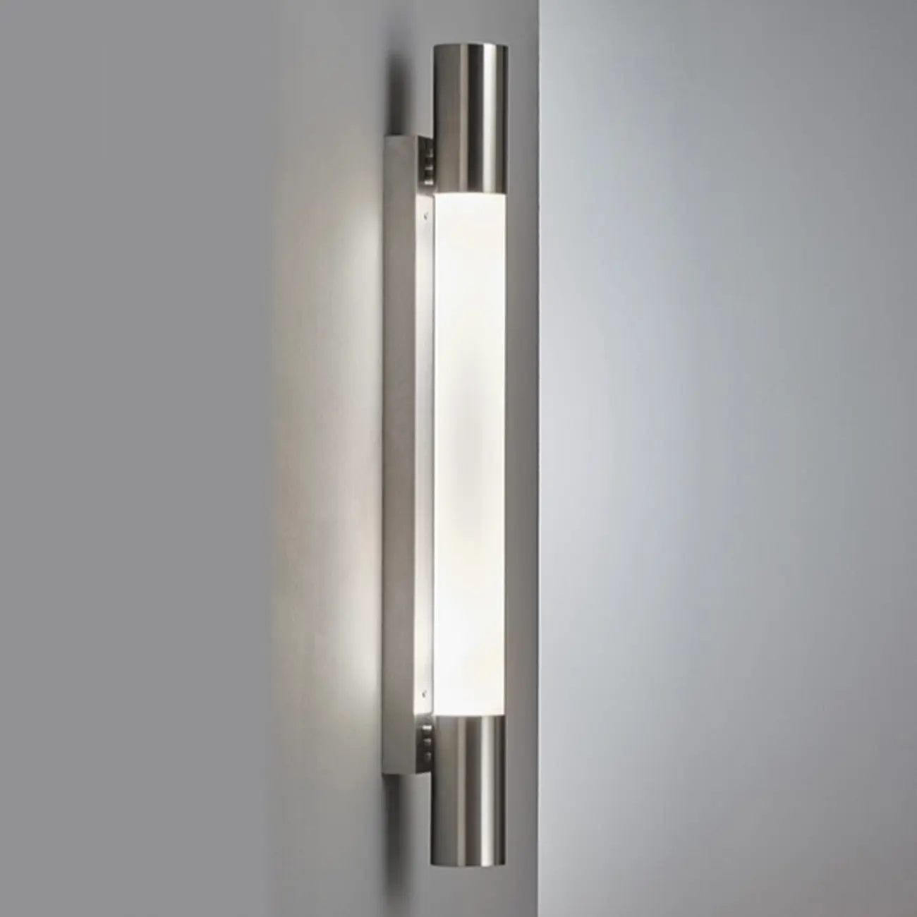 1-Light Minimalist Tube LED Vanity Light for Bathroom Image - 13 | homeyfad