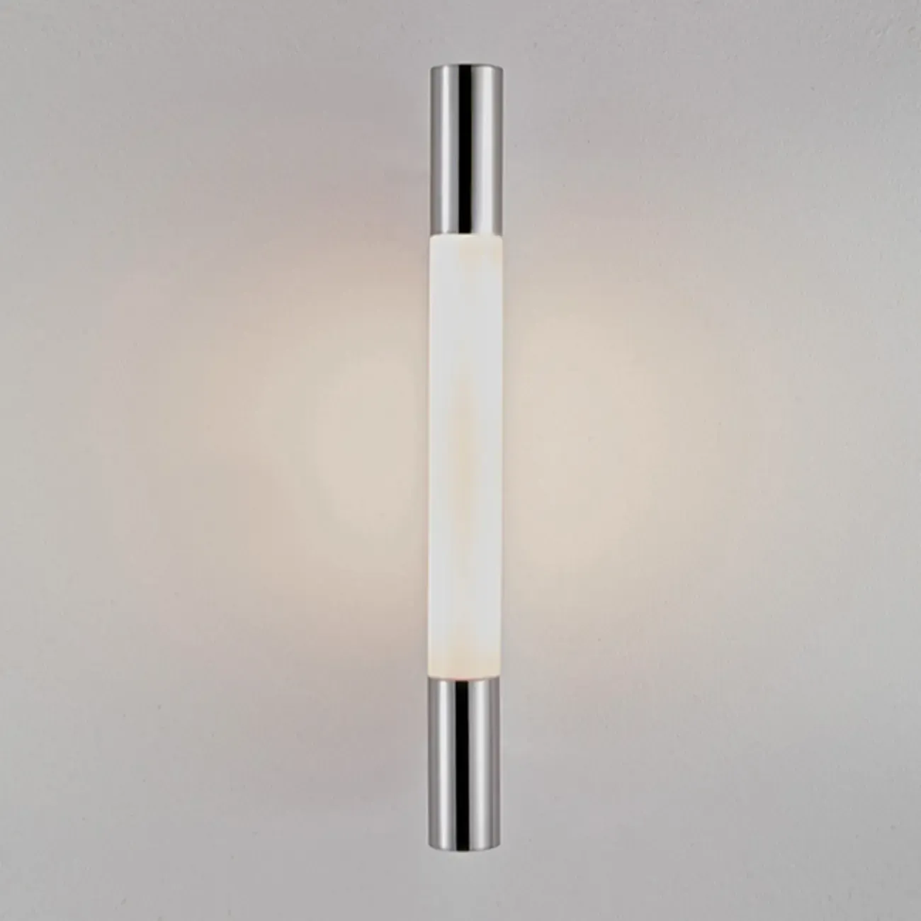 1-Light Minimalist Tube LED Vanity Light for Bathroom Image - 14