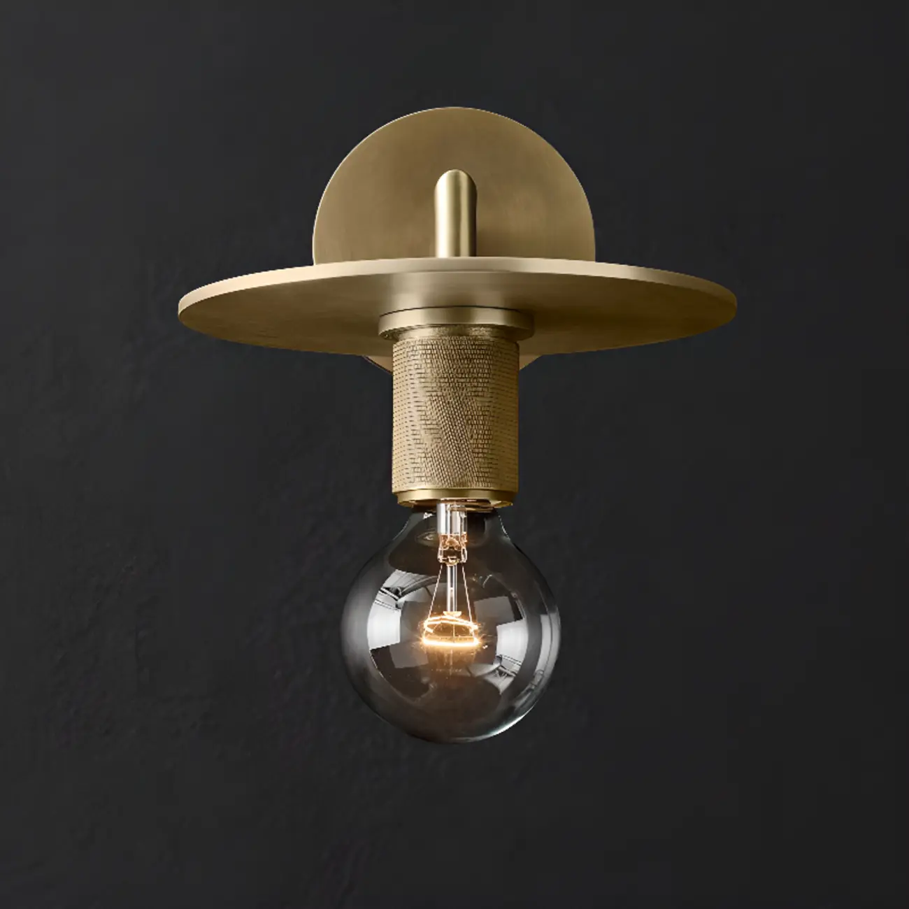 Versatile Bathroom Mini Vanity Light with Clear Glass Shade Image - 7 | homeyfad