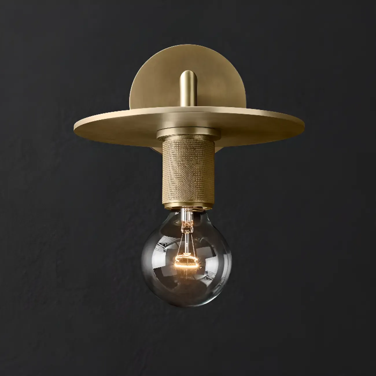 Versatile Bathroom Mini Vanity Light with Clear Glass Shade Image - 7