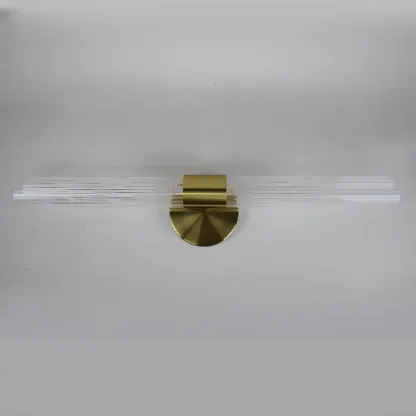 1-Light Minimalist Tube LED Vanity Light for Bathroom Image - 18