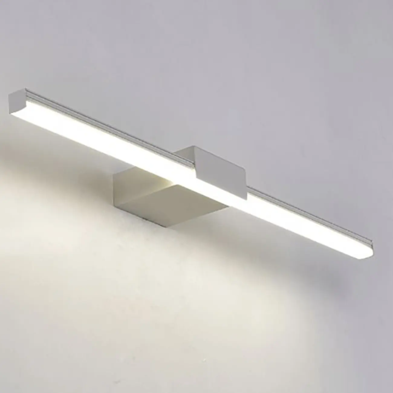 Modern Simple Linear Vanity Wall Lights with Acrylic Shade Image - 6 | homeyfad