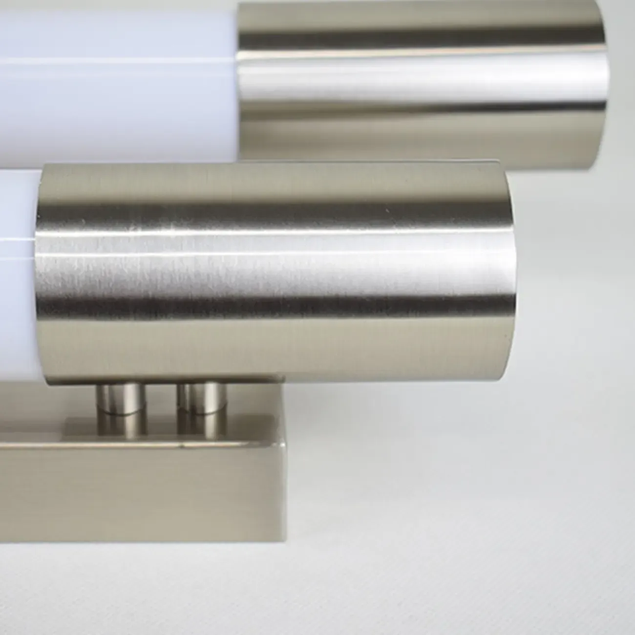 1-Light Minimalist Tube LED Vanity Light for Bathroom Image - 19