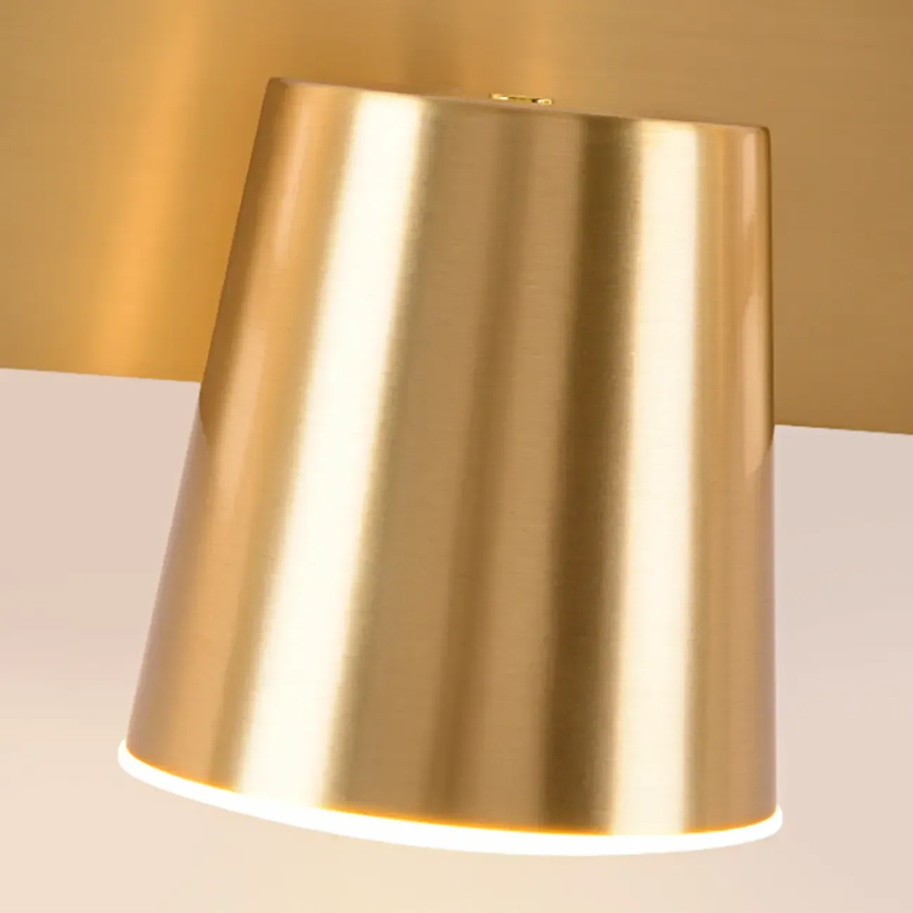 Bathroom Modern Vanity Light with Metal Lampshade Image - 13