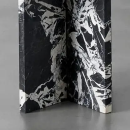 Round Antique Marble Coffee Table Image - 6