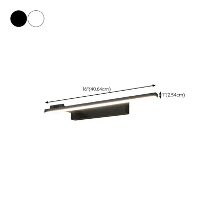 Simplistic Linear Strip Vanity Lights for Bathroom #size