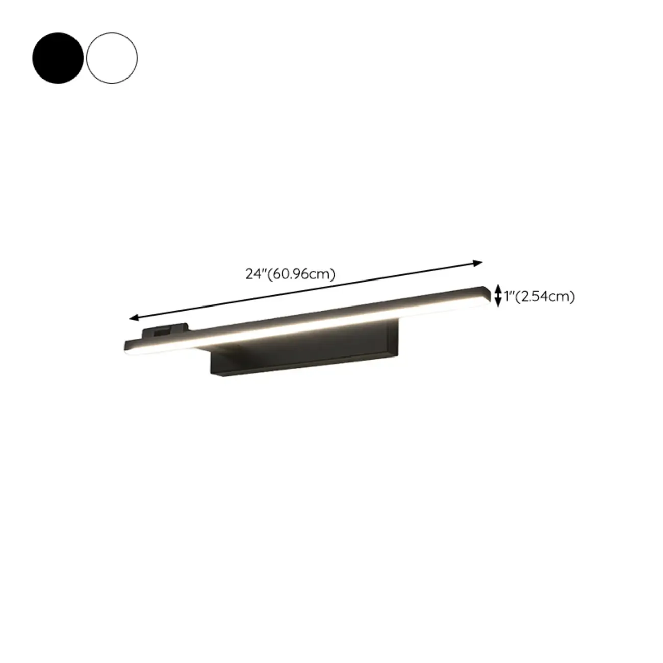 Simplistic Linear Strip Vanity Lights for Bathroom Image - 16