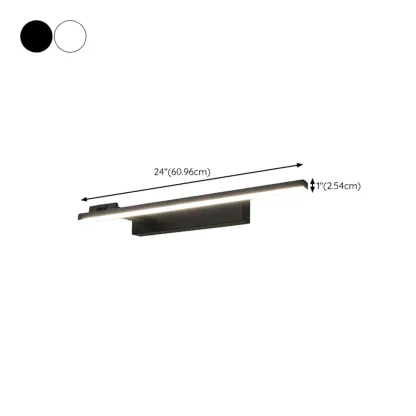 Simplistic Linear Strip Vanity Lights for Bathroom Image - 16