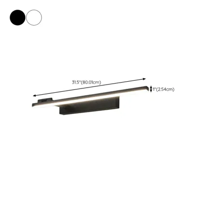 Simplistic Linear Strip Vanity Lights for Bathroom Image - 17