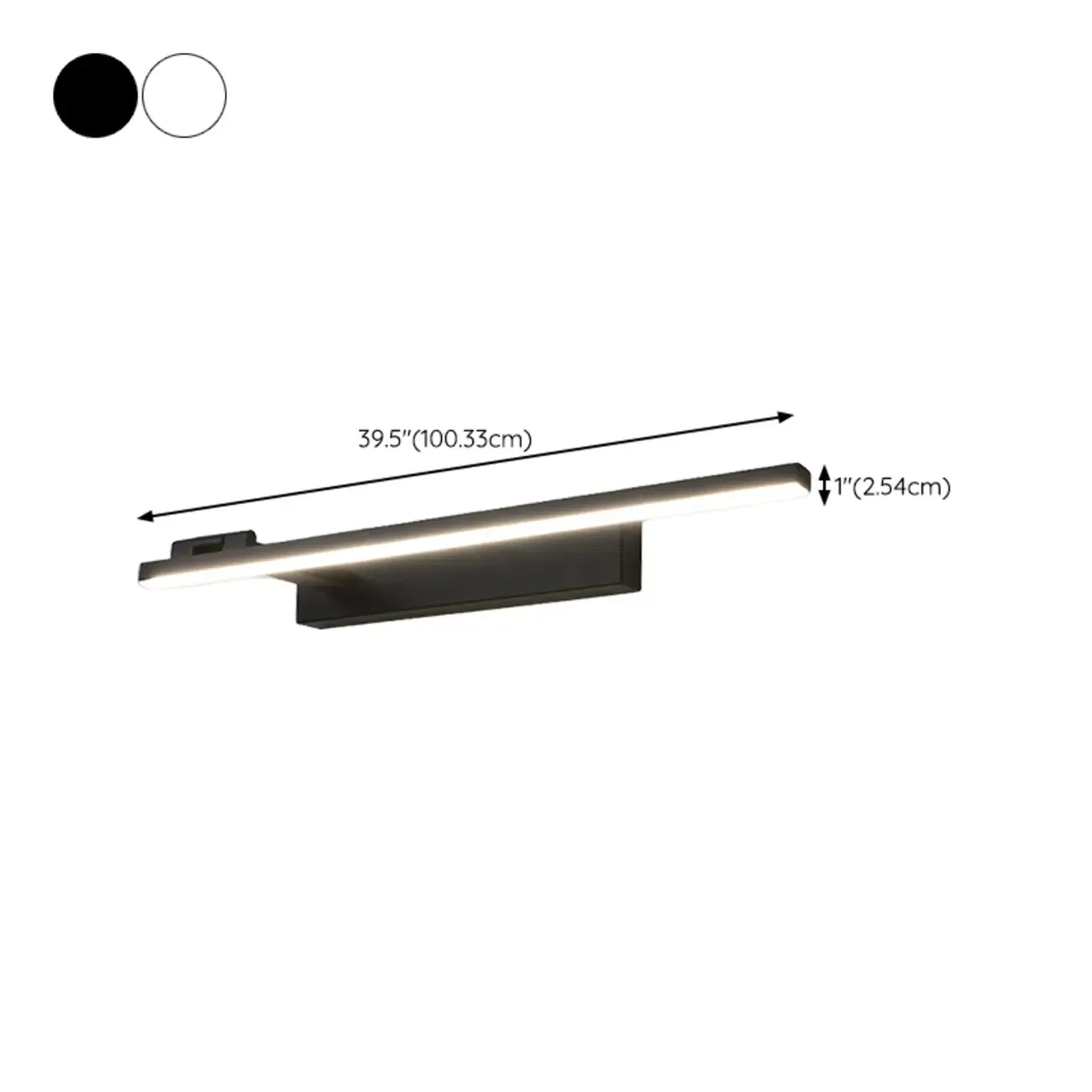 Simplistic Linear Strip Vanity Lights for Bathroom Image - 18