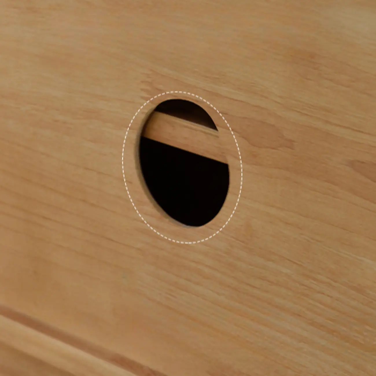 71" Rectangle Cherry Wood TV Stand with Cabinet & Drawers Image - 11 | homeyfad