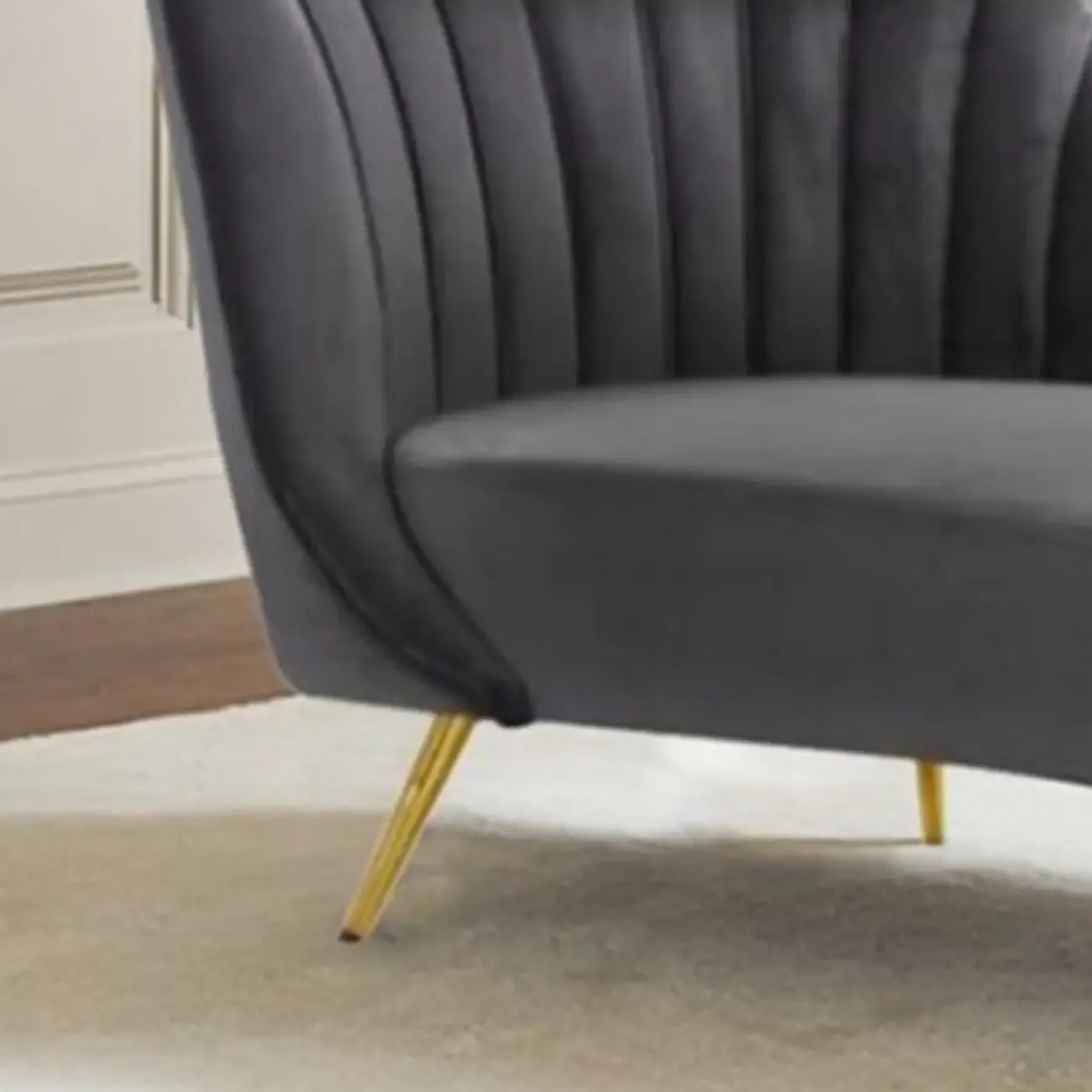 Contemporary Upholstered Reclining Chaise Lounge for Living Room Image - 7