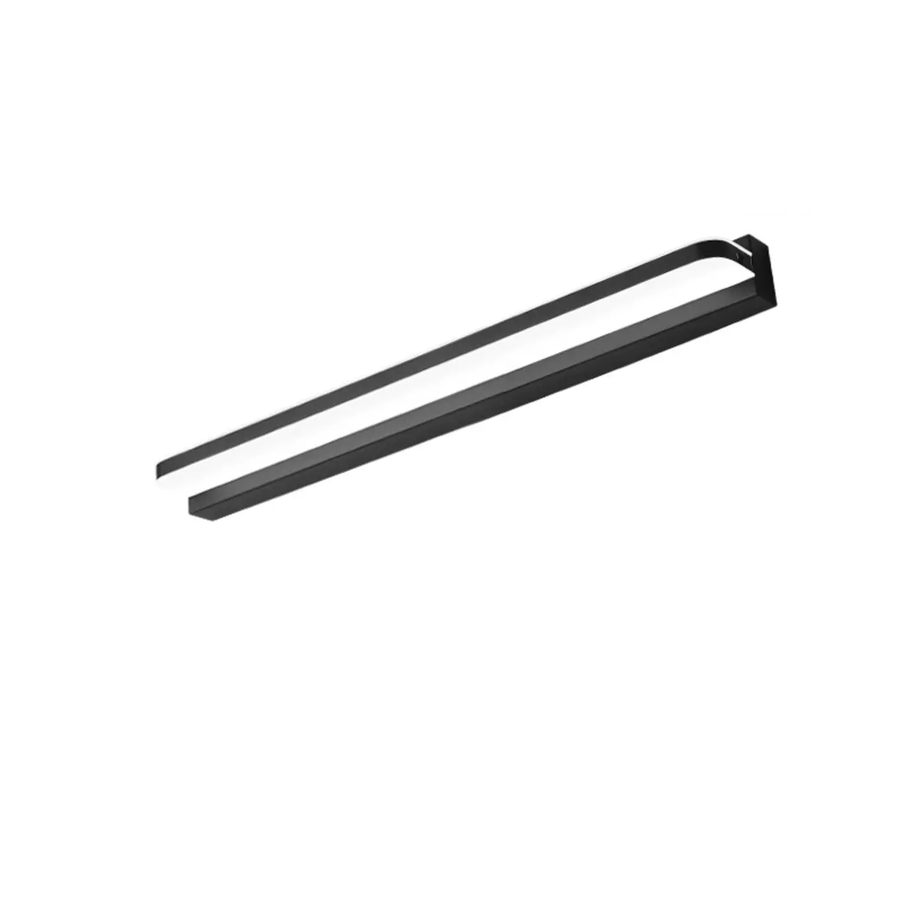 Modern Geometric Vanity Light with White Shade for Bathroom Image - 11 | homeyfad