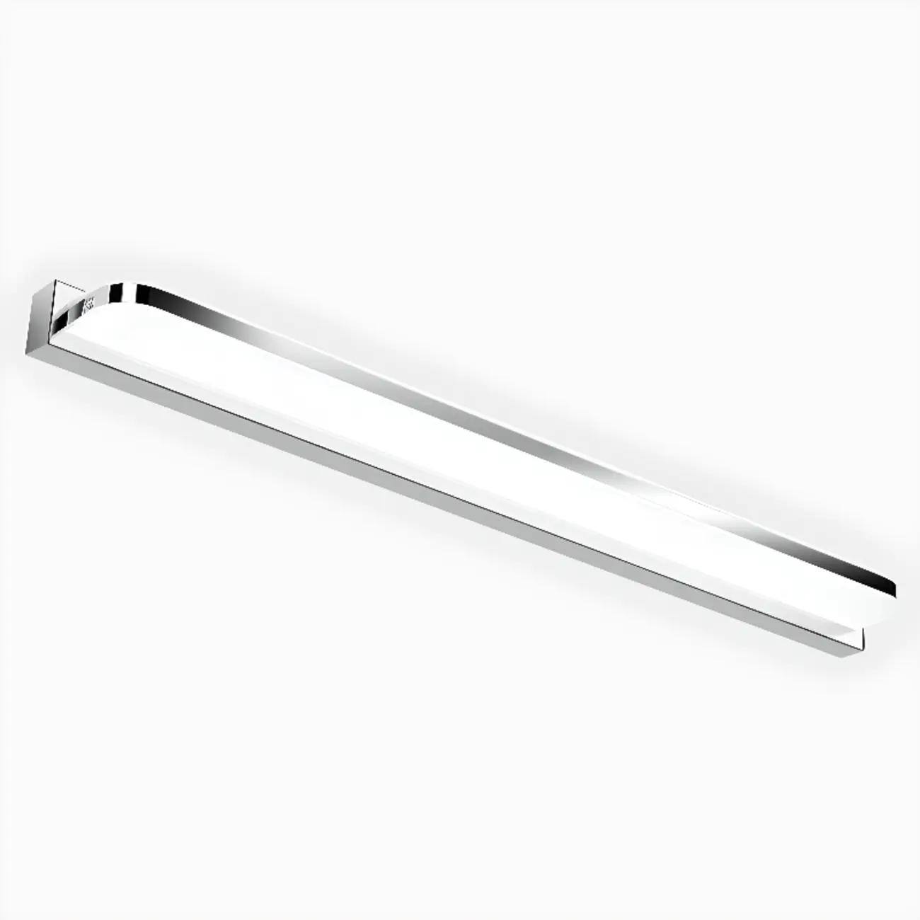 Modern Geometric Vanity Light with White Shade for Bathroom Image - 12 | homeyfad