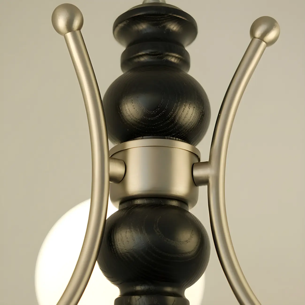 Modern Glass Chandeliers Black Metal Elegant Lighting Image - 9 | homeyfad