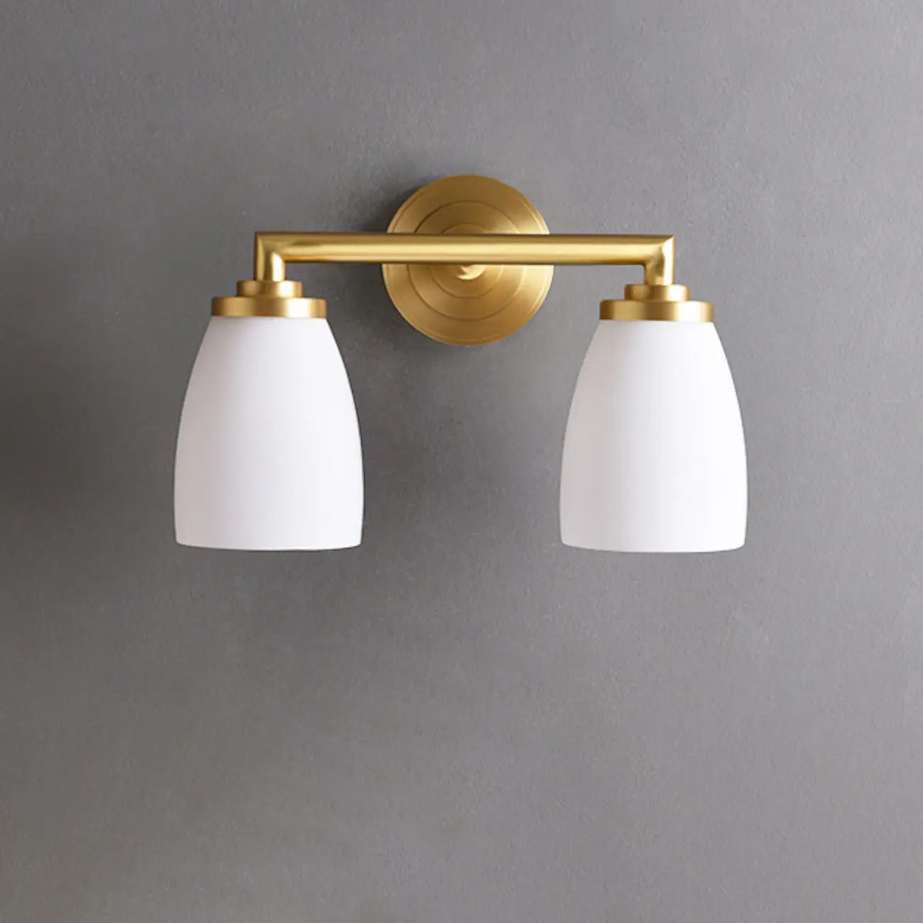 Opal Glass Modern Wall-mounted Vanity Light for Bathroom Image - 9 | homeyfad