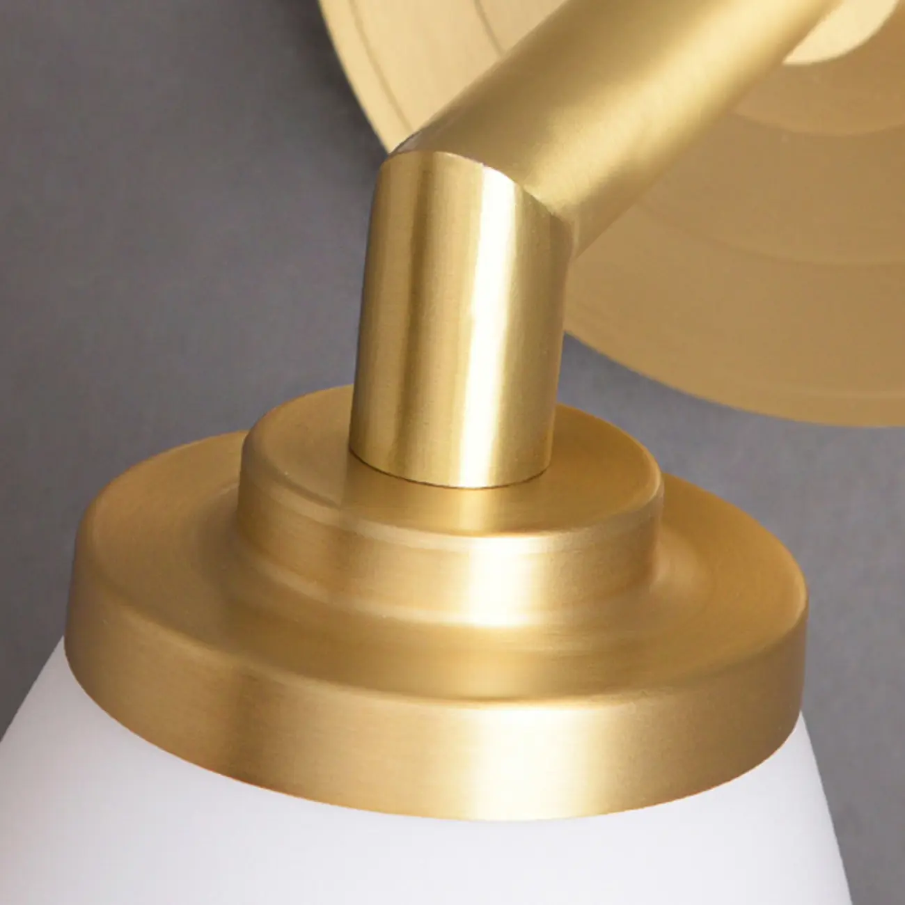 Opal Glass Modern Wall-mounted Vanity Light for Bathroom Image - 12 | homeyfad