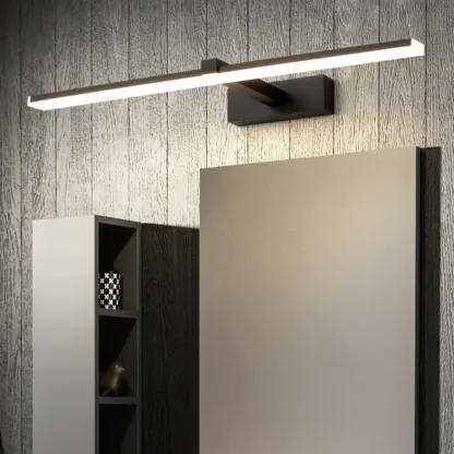 Stylish Modern Vanity Light with Integrated LED for Bathroom Image - 1