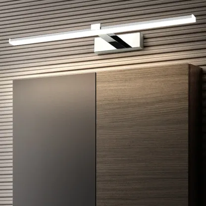 Stylish Modern Vanity Light with Integrated LED for Bathroom Image - 2