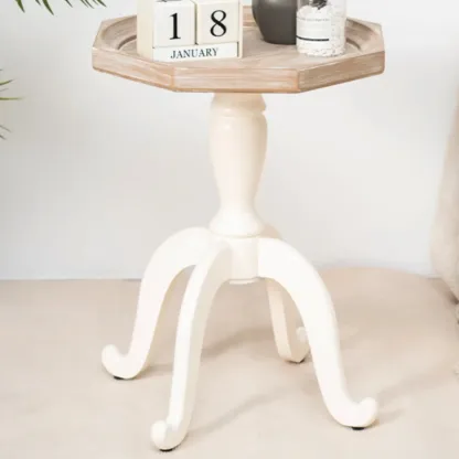 Modern Simple Small Coffee Table with Tray Top Image - 2