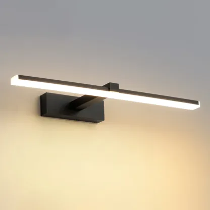 Stylish Modern Vanity Light with Integrated LED for Bathroom Image - 6