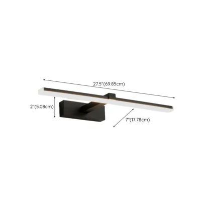 Stylish Modern Vanity Light with Integrated LED for Bathroom Image - 20