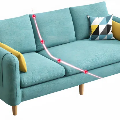 Modern Upholstered Sectional Sofa with Receptacle Storage Image - 12