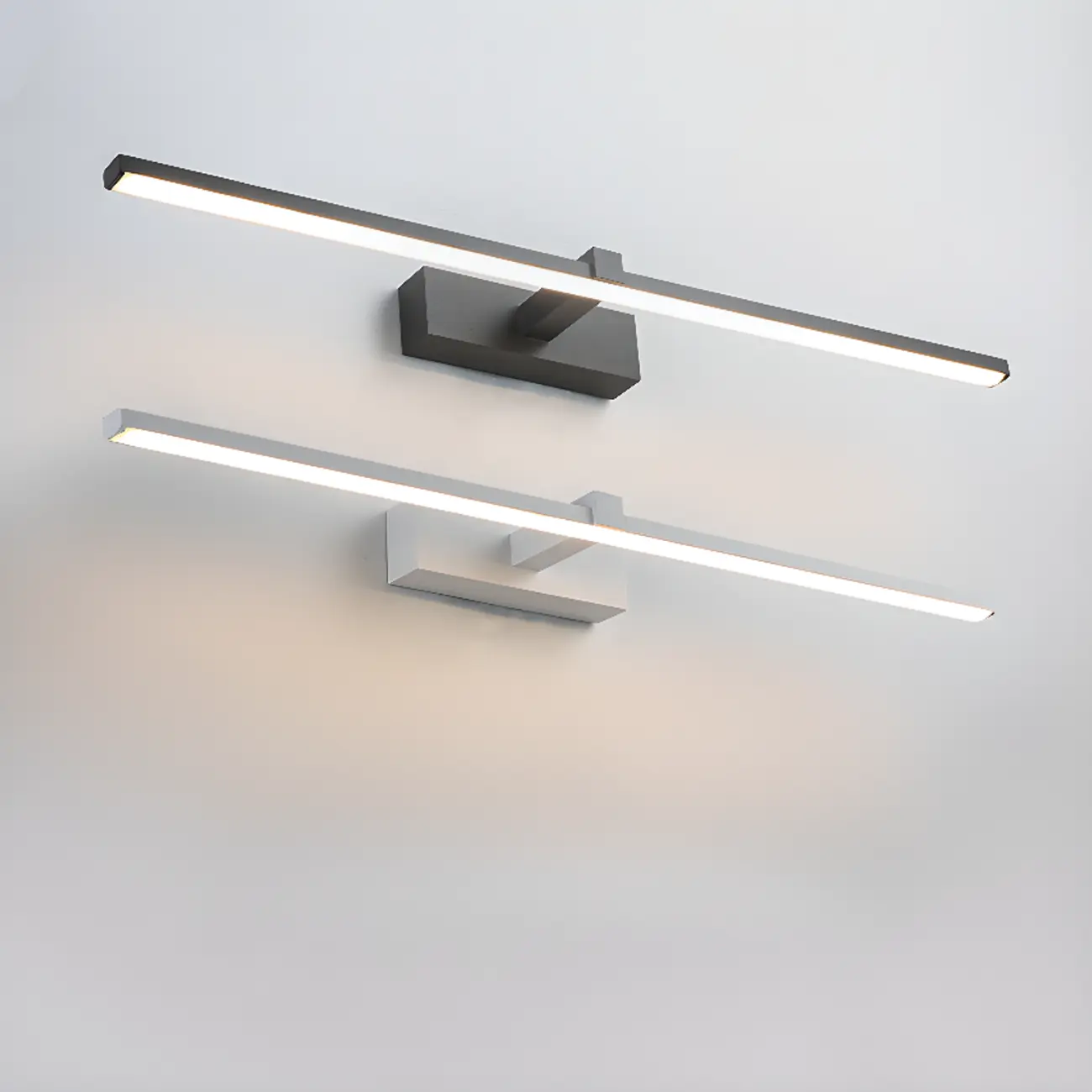 Contemporary Bathroom Wall-Mounted Vanity Lights with Shade Image - 6 | homeyfad