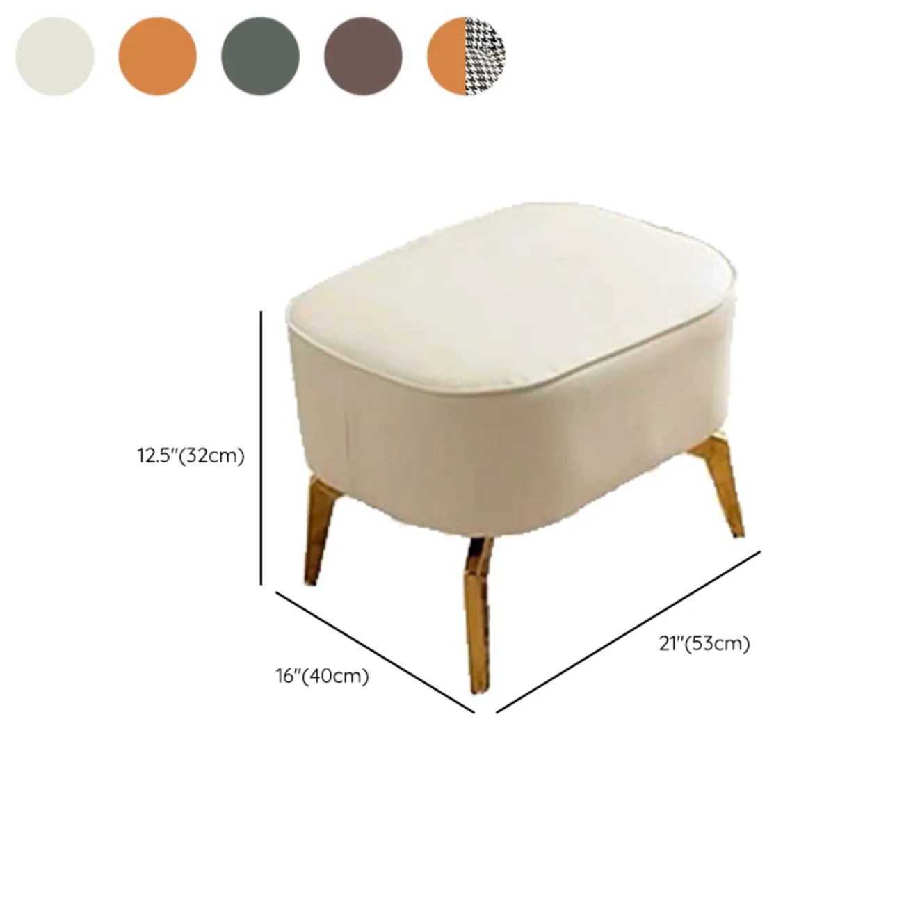 2 Piece Set Upholstered Rocking Chair Couch for Living Room Image - 19 | homeyfad