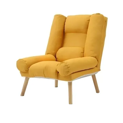 Modern Wood Frame Soft Fabric Recliner Sofa with Locking Back Angle Adjustment Image - 20