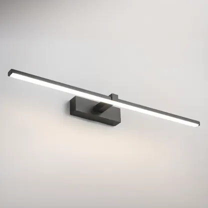 Contemporary Bathroom Wall-Mounted Vanity Lights with Shade Image - 16