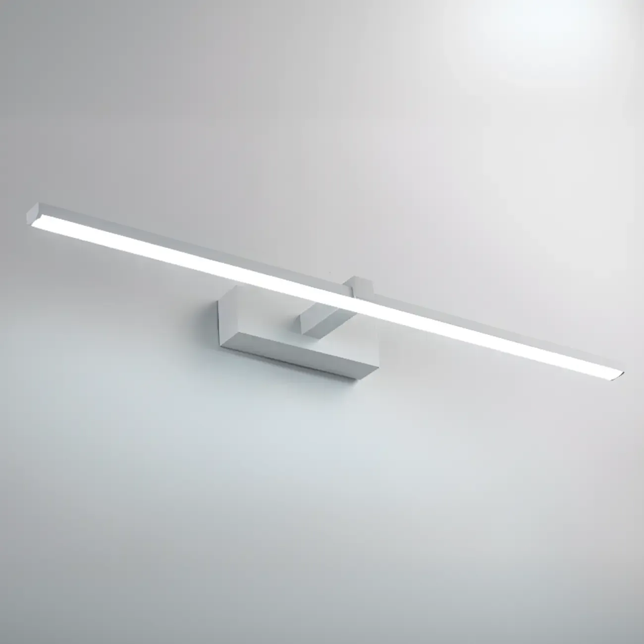 Contemporary Bathroom Wall-Mounted Vanity Lights with Shade Image - 19