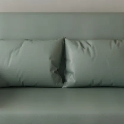 3 in 1 Pull-Out Sofa Bed Sleeper Convertible 3 Seater Sofa & Couches with 2 Drawers and 2 Pillows Image - 7