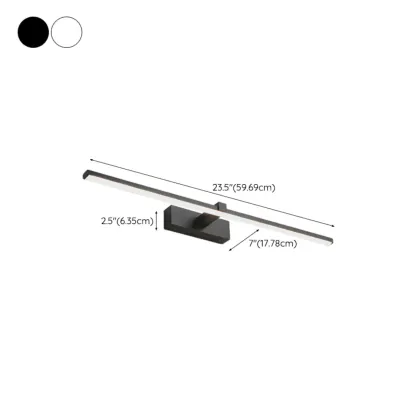 Contemporary Bathroom Wall-Mounted Vanity Lights with Shade Image - 26