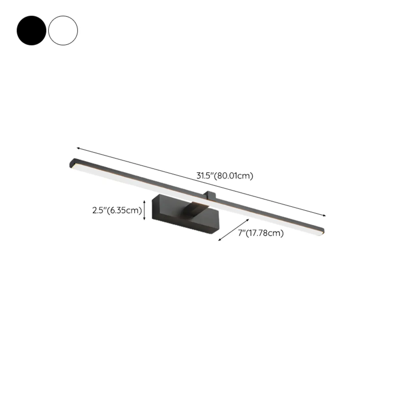 Contemporary Bathroom Wall-Mounted Vanity Lights with Shade Image - 27 | homeyfad